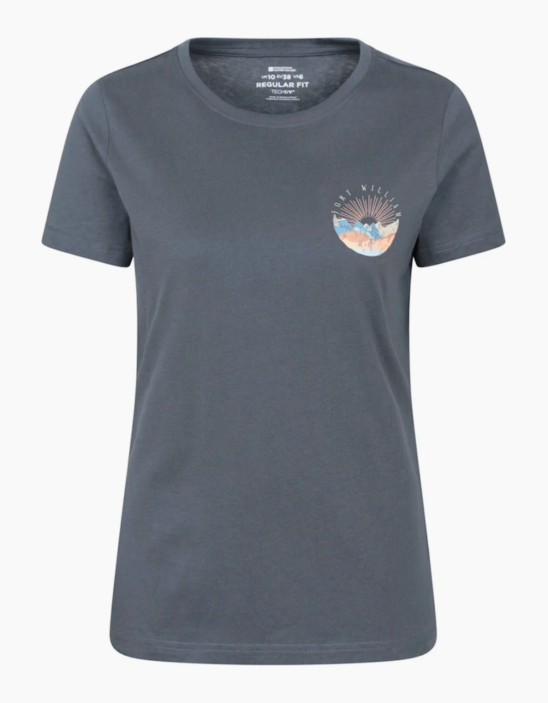 Mountain Warehouse Womens/Ladies Fort William Tree Ring T-Shirt