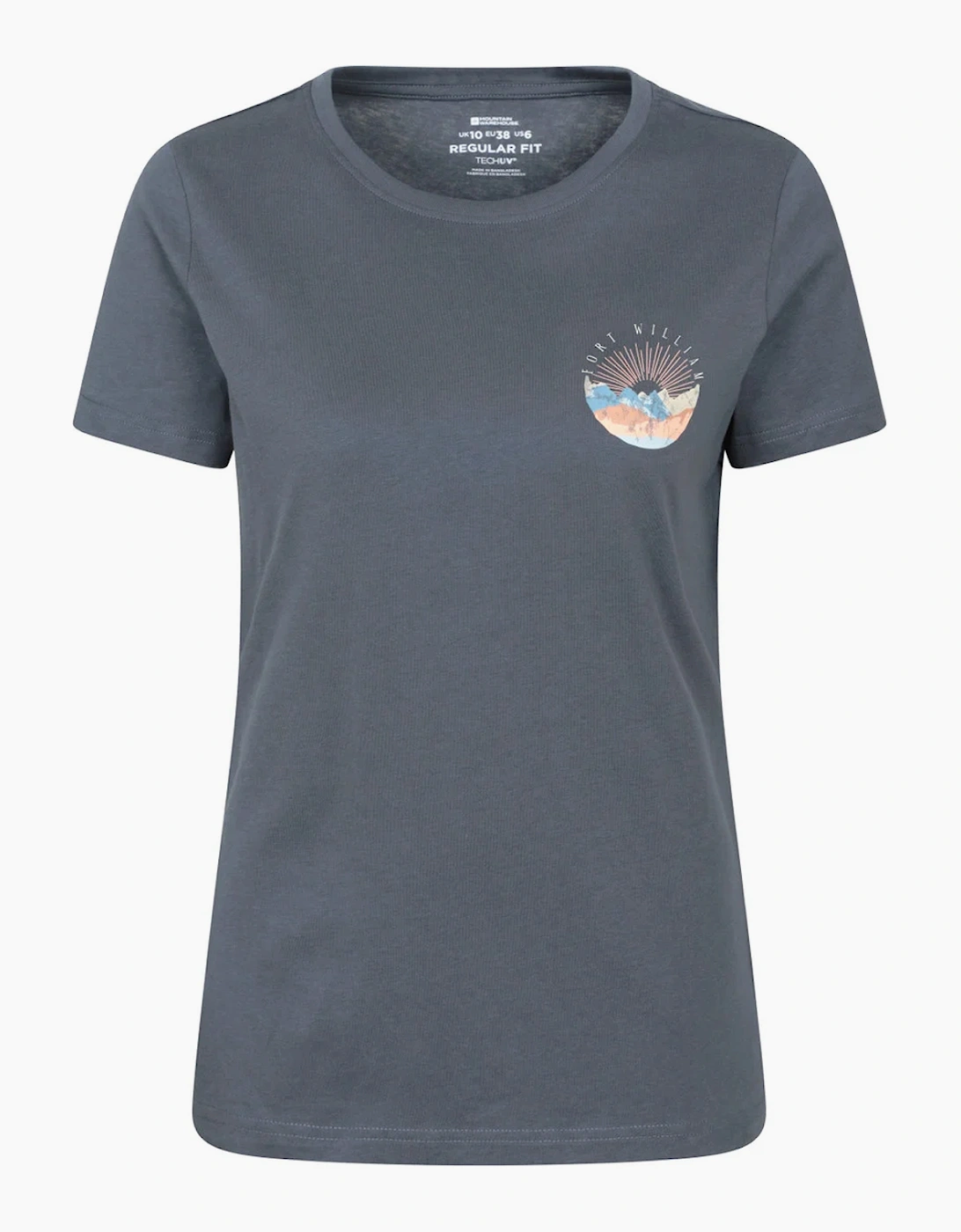 Mountain Warehouse Womens/Ladies Fort William Tree Ring T-Shirt, 4 of 3