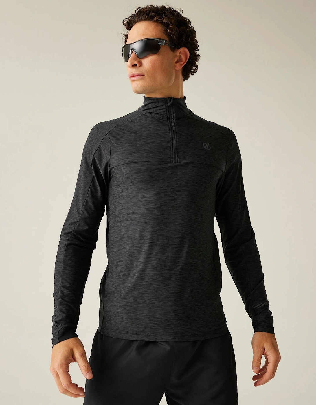 Dare 2B Mens Power Up II Half Zip Fleece, 2 of 1