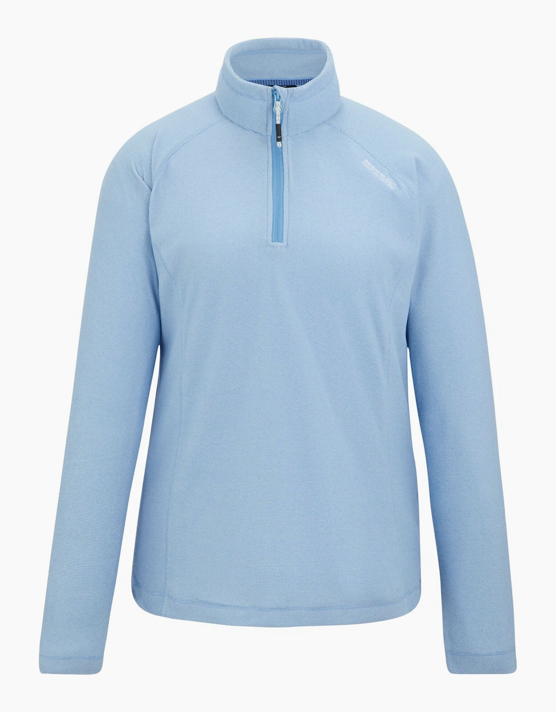 Regatta Women's Blue Great Outdoors / Montes Half Zip Fleece Top - Size: 10
