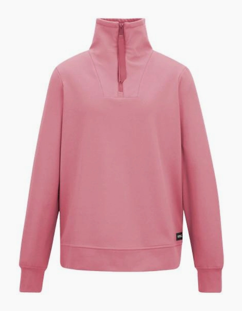 Womens/Ladies Demmi Quarter Zip Fleece Top