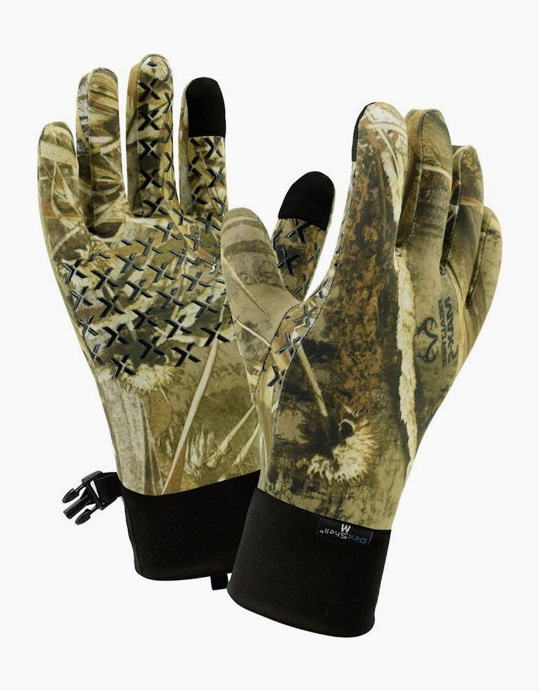 StretchFit DEXFUZE Touchscreen Waterproof Cycling Gloves - Camo, 2 of 1