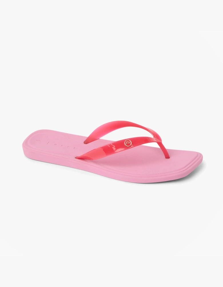 Reef SOLAYE Womens Toe-Post Sandals Hibiscus