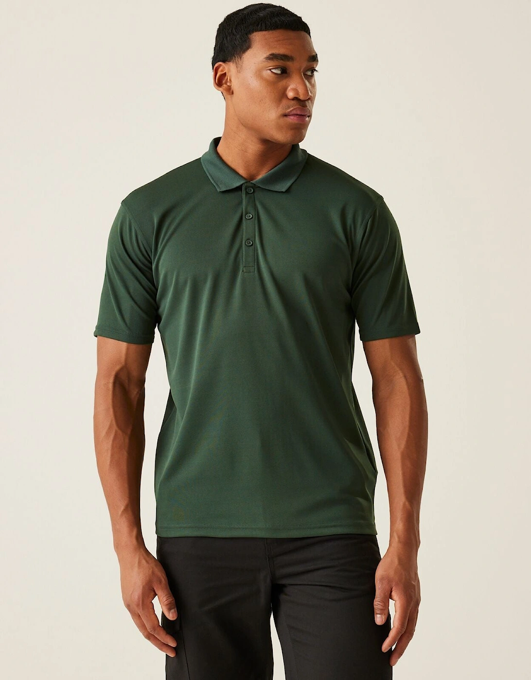 Professional Mens Pro Wicking Short Sleeve Polo Shirt, 2 of 1