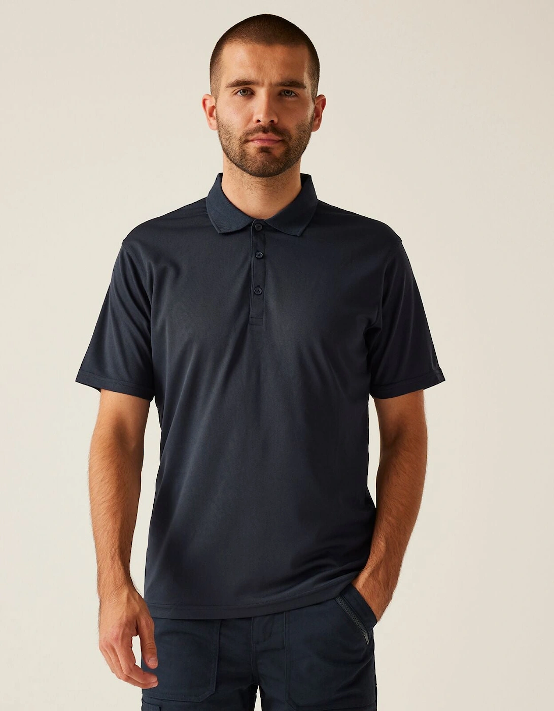 Regatta Professional Mens Pro Wicking Short Sleeve Polo Shirt, 2 of 1