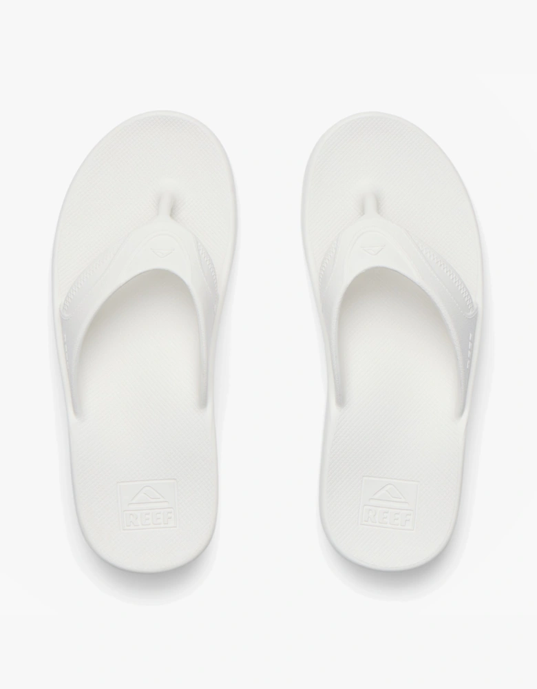 FANNING H20 Mens Toe-Post Sandals White