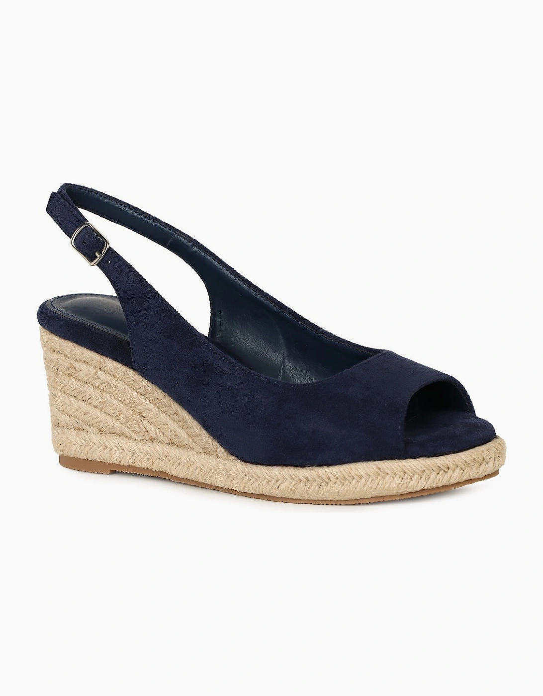 Pia Womens Wedge Heel Espadrille Sandals, 7 of 6