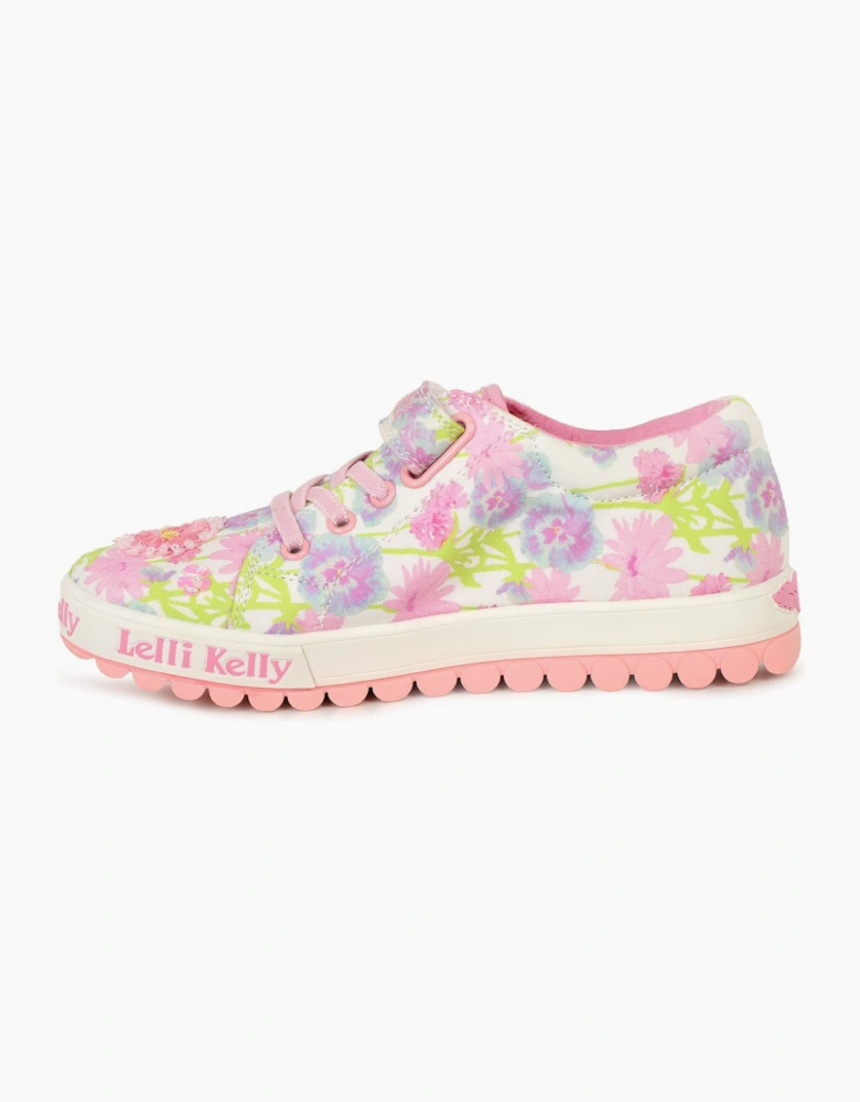 Eloise Strap Girls Infant Canvas Shoes