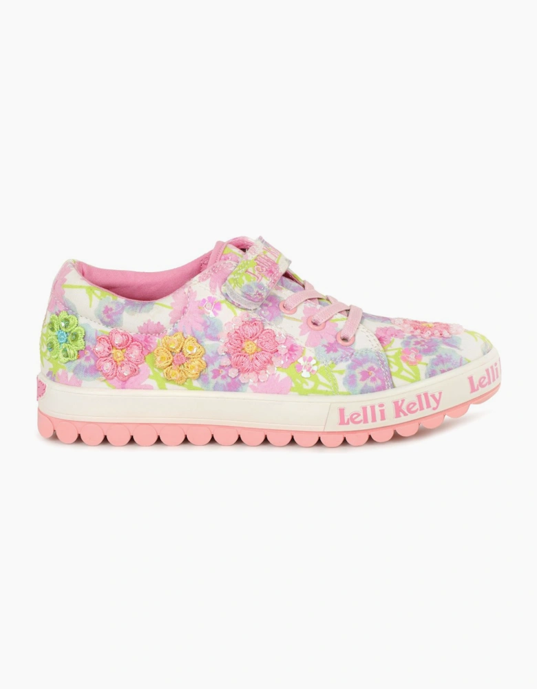 Eloise Strap Girls Infant Canvas Shoes