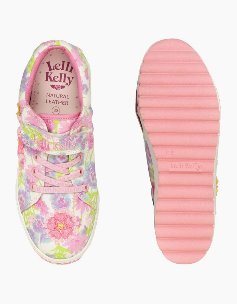 Eloise Strap Girls Infant Canvas Shoes