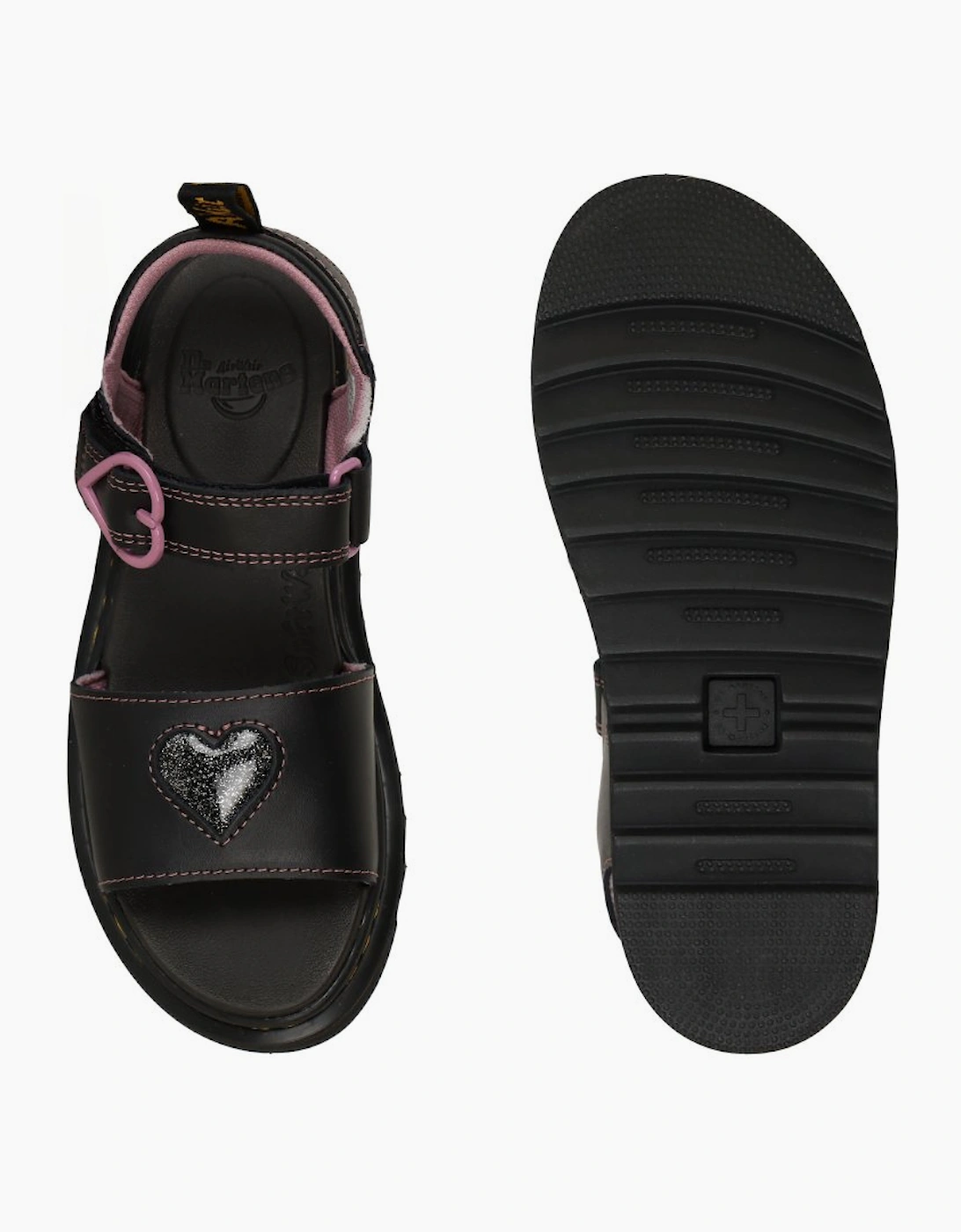 Marlowe Hearts II Girls Junior Sandals