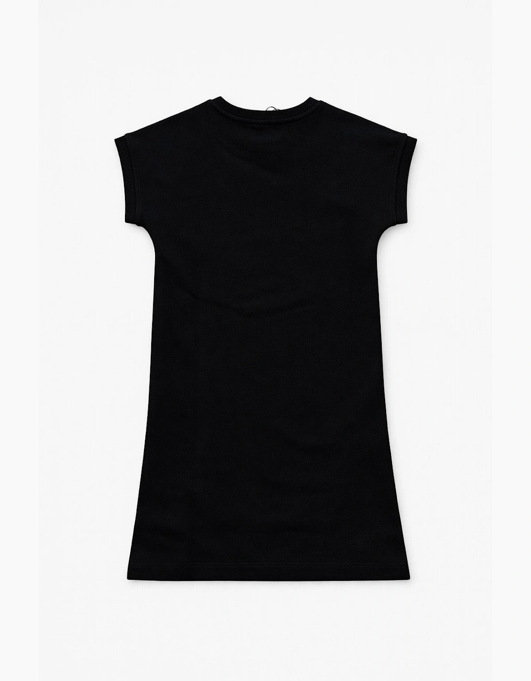 MOSCHINO GIRLS BLACK DRESS HBV0EA