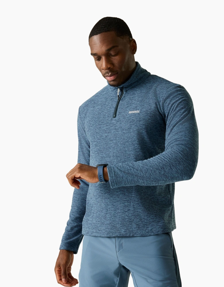 Regatta Mens Thompson Marl Half Zip Fleece Jacket