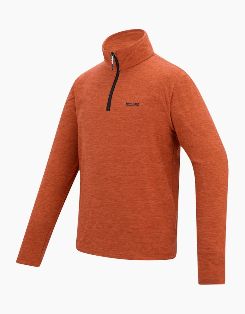 Regatta Mens Thompson Marl Half Zip Fleece Jacket