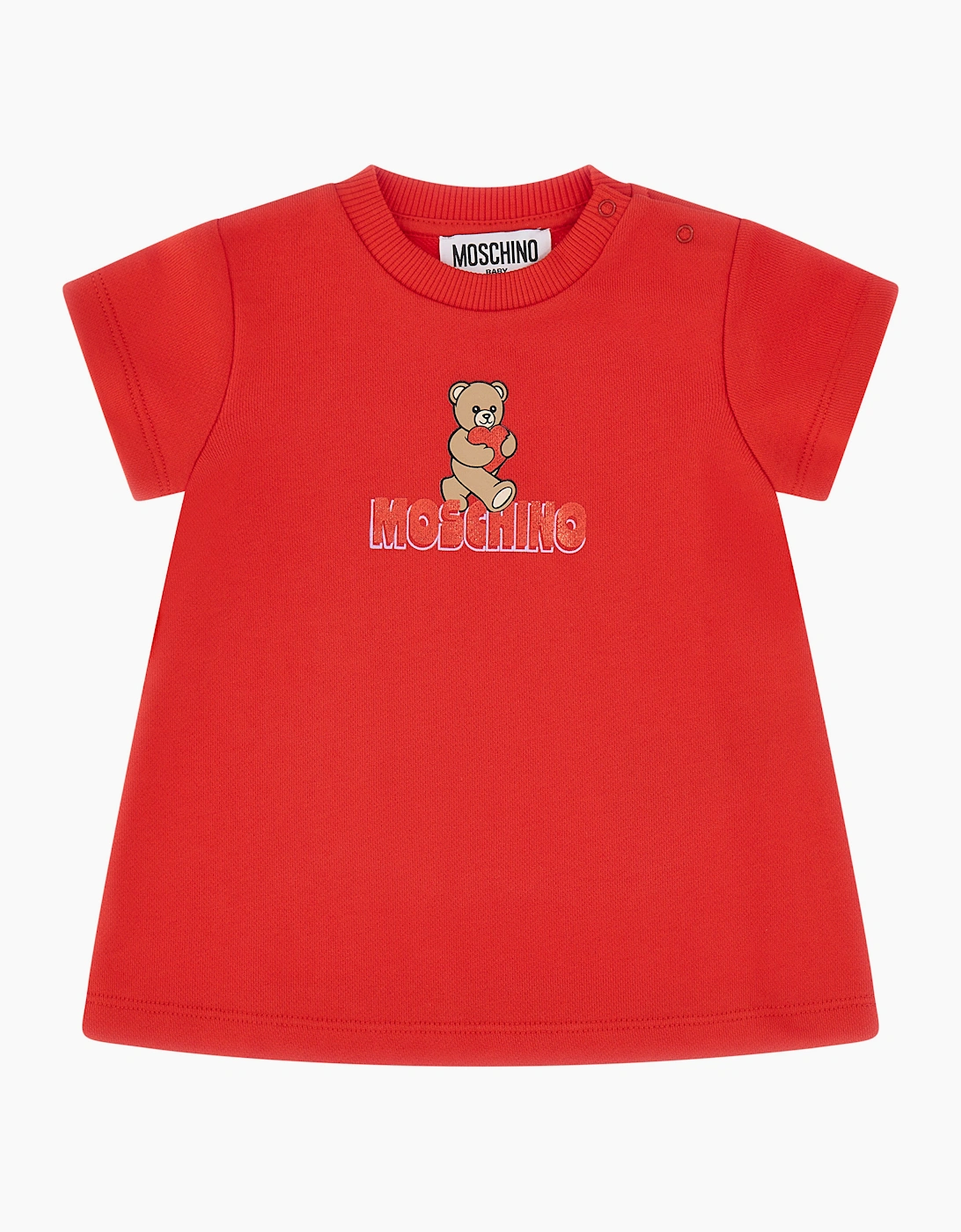 GIRL BABY/TODDLER POPPY RED DRESS MAV0C9, 4 of 3