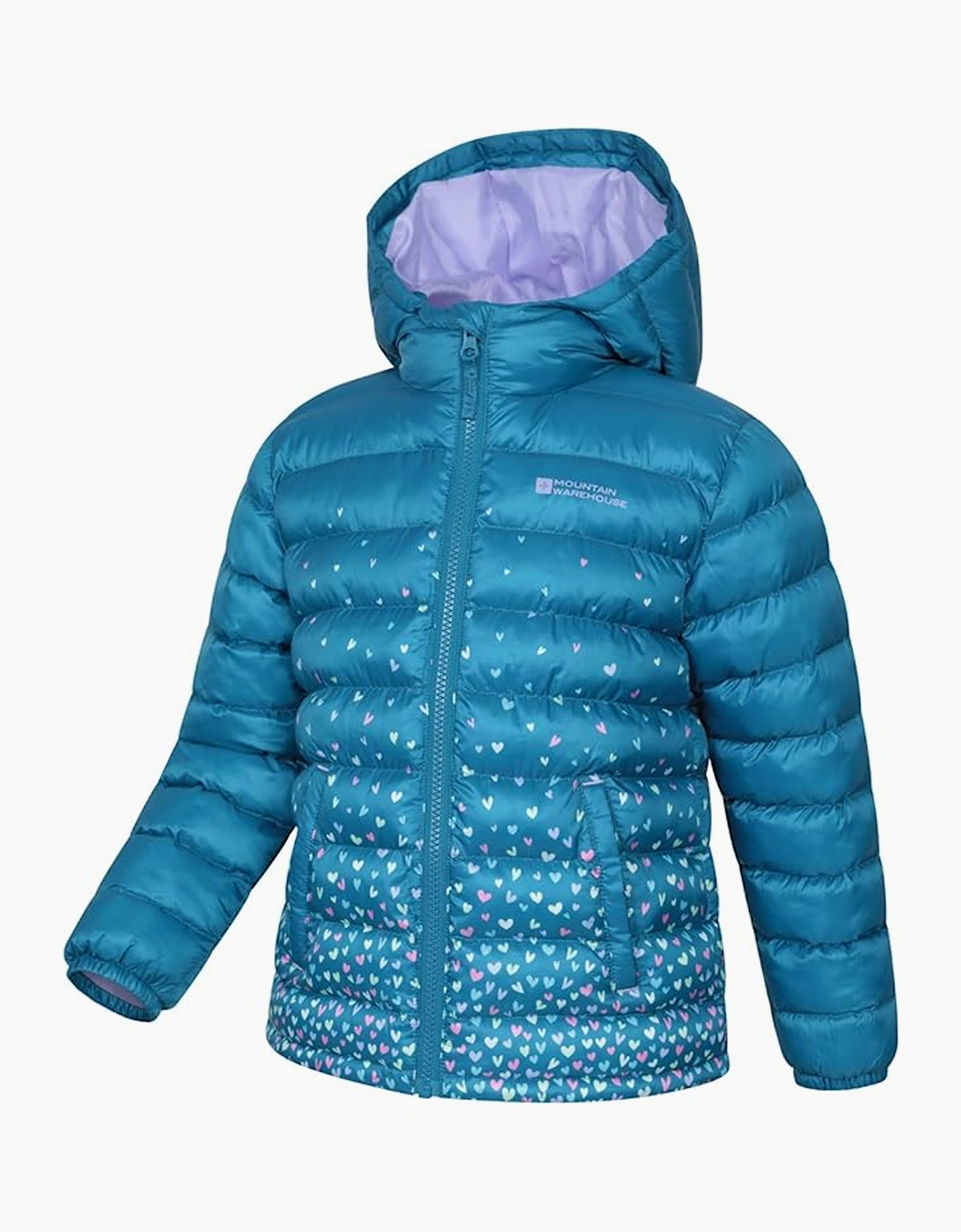Childrens/Kids Seasons Watercolour Padded Jacket
