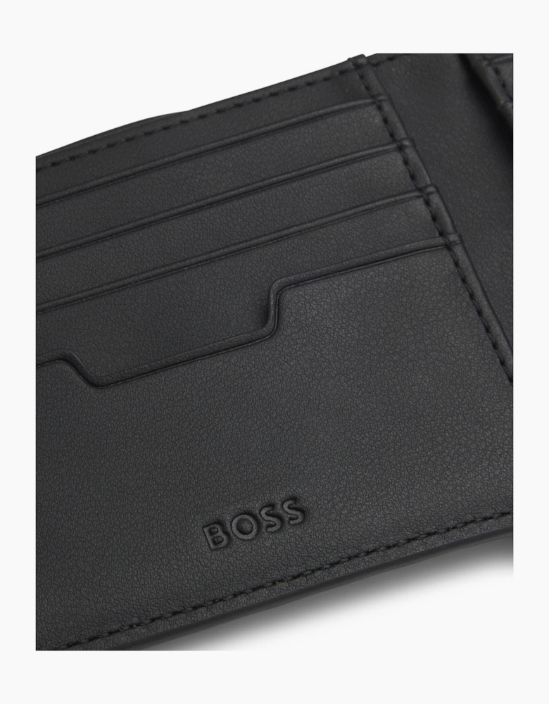 BOSS Orange Lewys Mens 8-Card Wallet - Black 001
