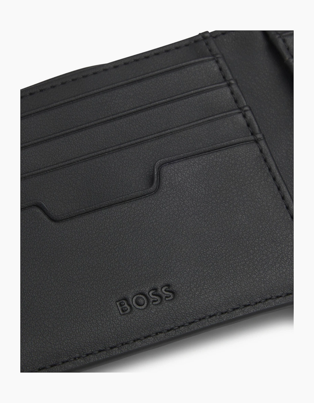 BOSS Orange Lewys Mens 8-Card Wallet - Black 001
