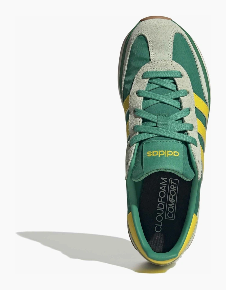 Run 70s 2.0 Women's Court Green/ Yellow Trainers