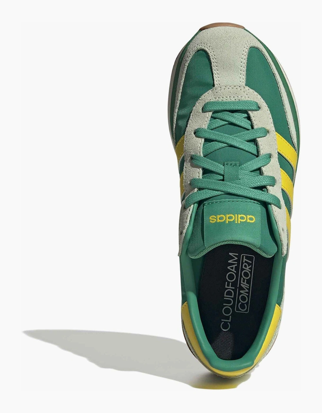 Run 70s 2.0 Women's Court Green/ Yellow Trainers
