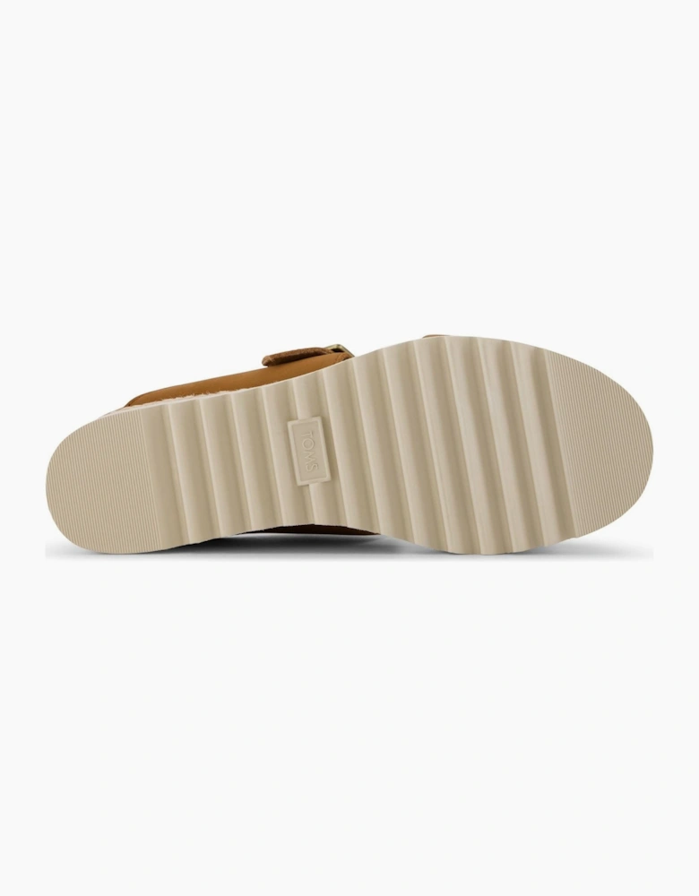 TOMS Diana Leather Women's Brown Sugar Trainers