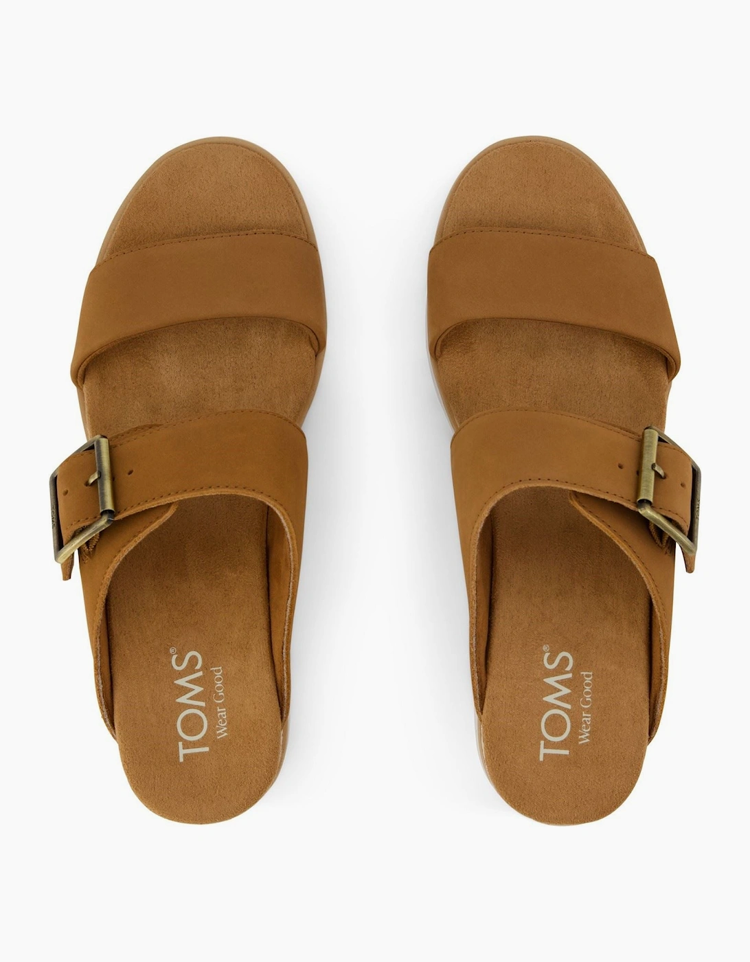 TOMS Diana Leather Women's Brown Sugar Trainers