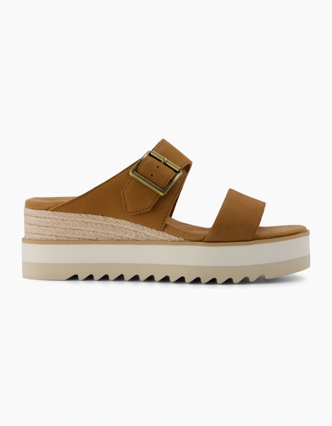 TOMS Diana Leather Women's Brown Sugar Trainers