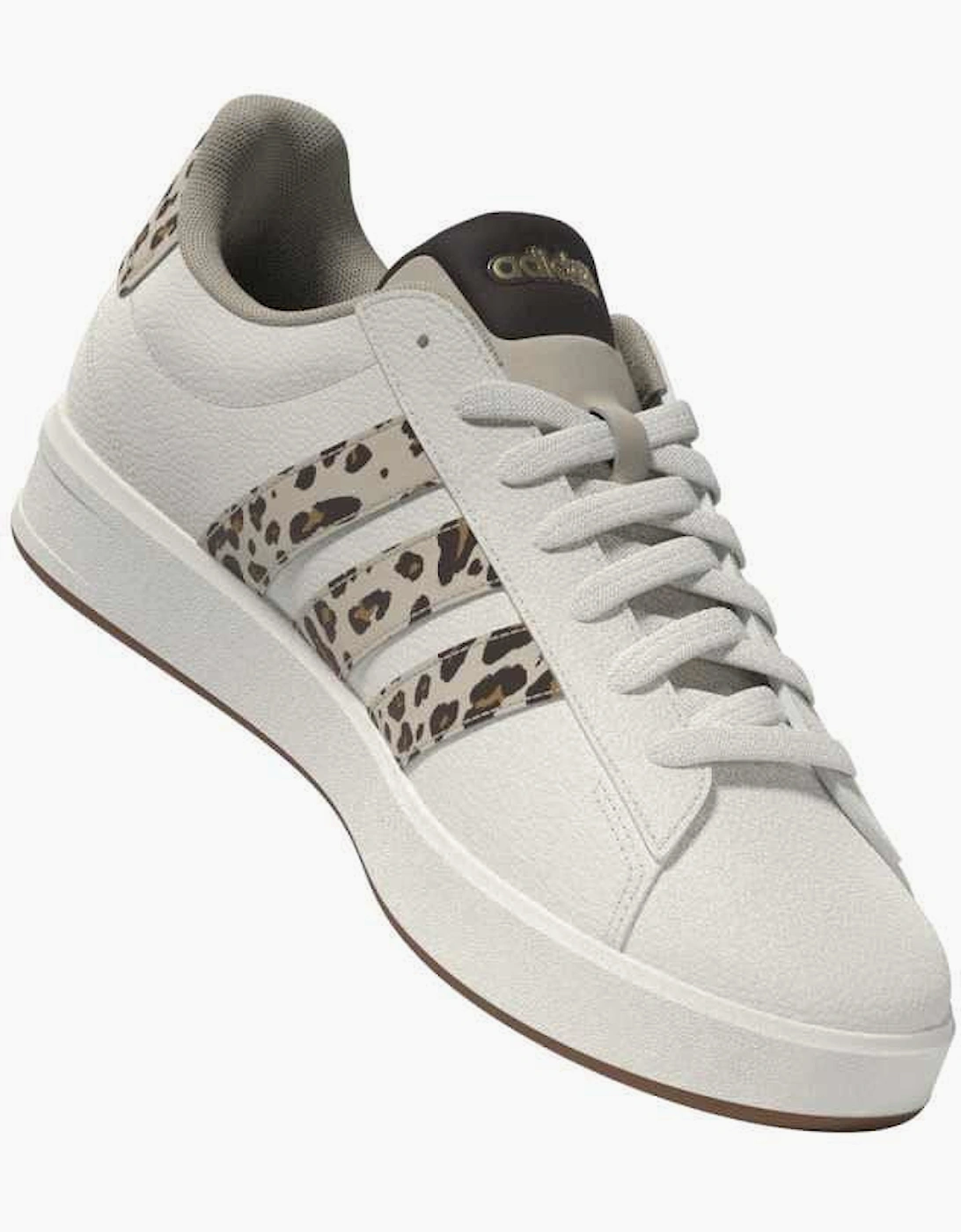 Grand Court 3.0 Women's Cream/Leopard Trainers, 3 of 2