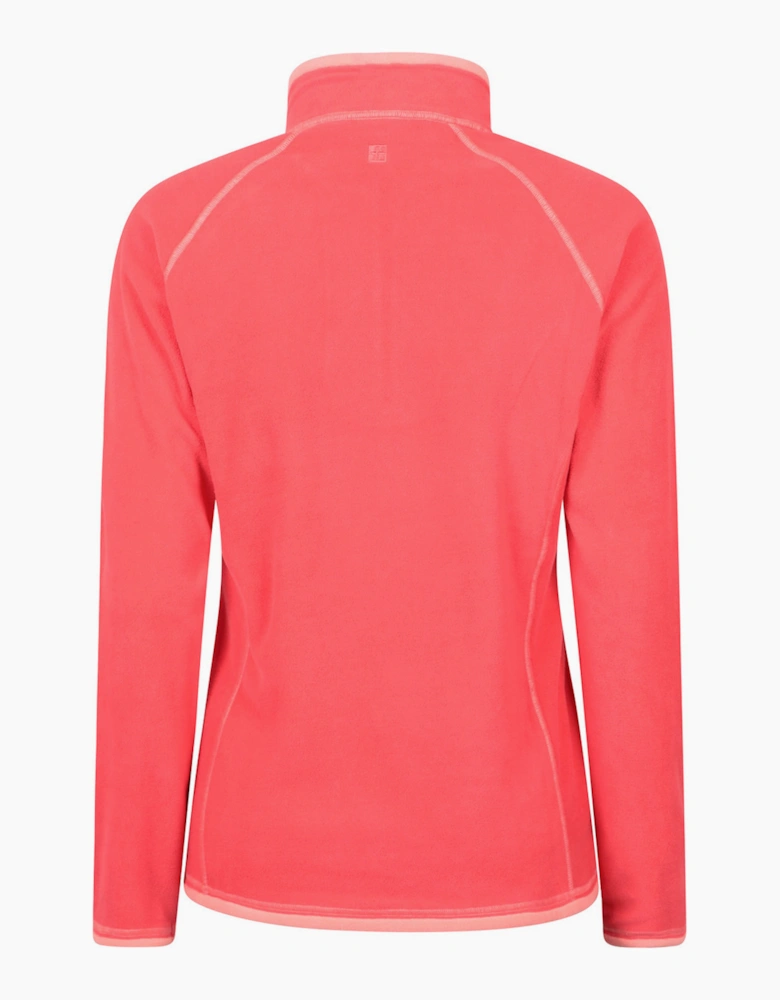 Womens/Ladies Montana Half Zip Fleece Top