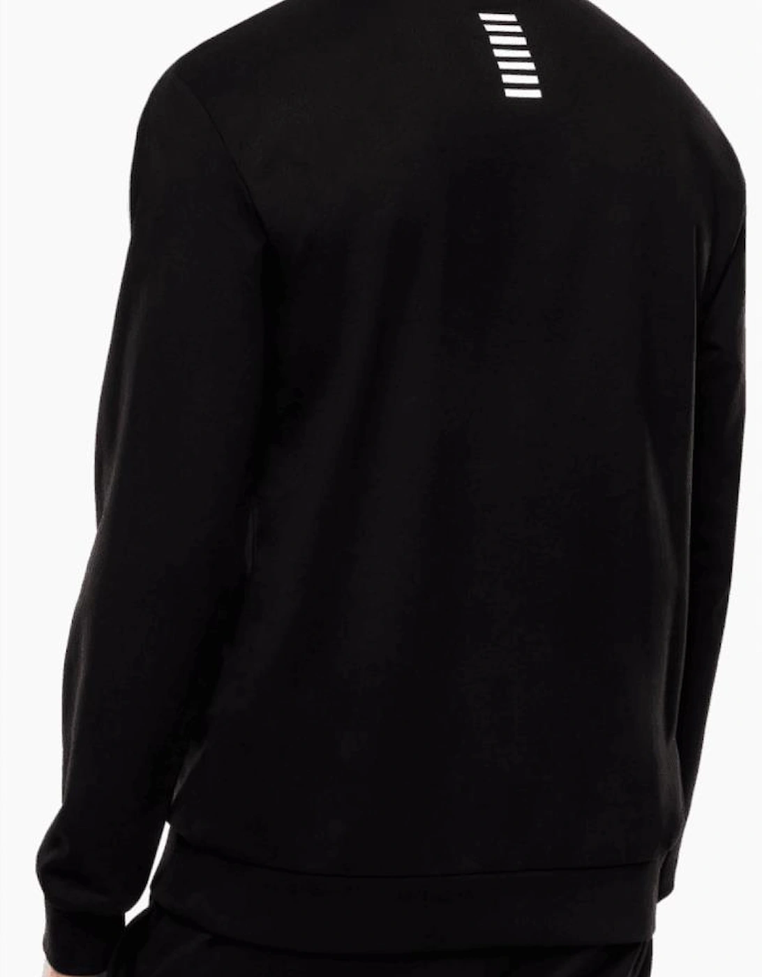 Core Logo Lightweight Black Sweatshirt