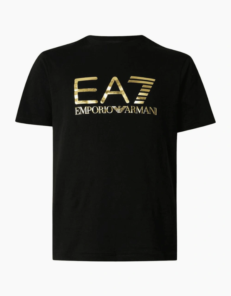 Foil Logo Black/Gold T-Shirt