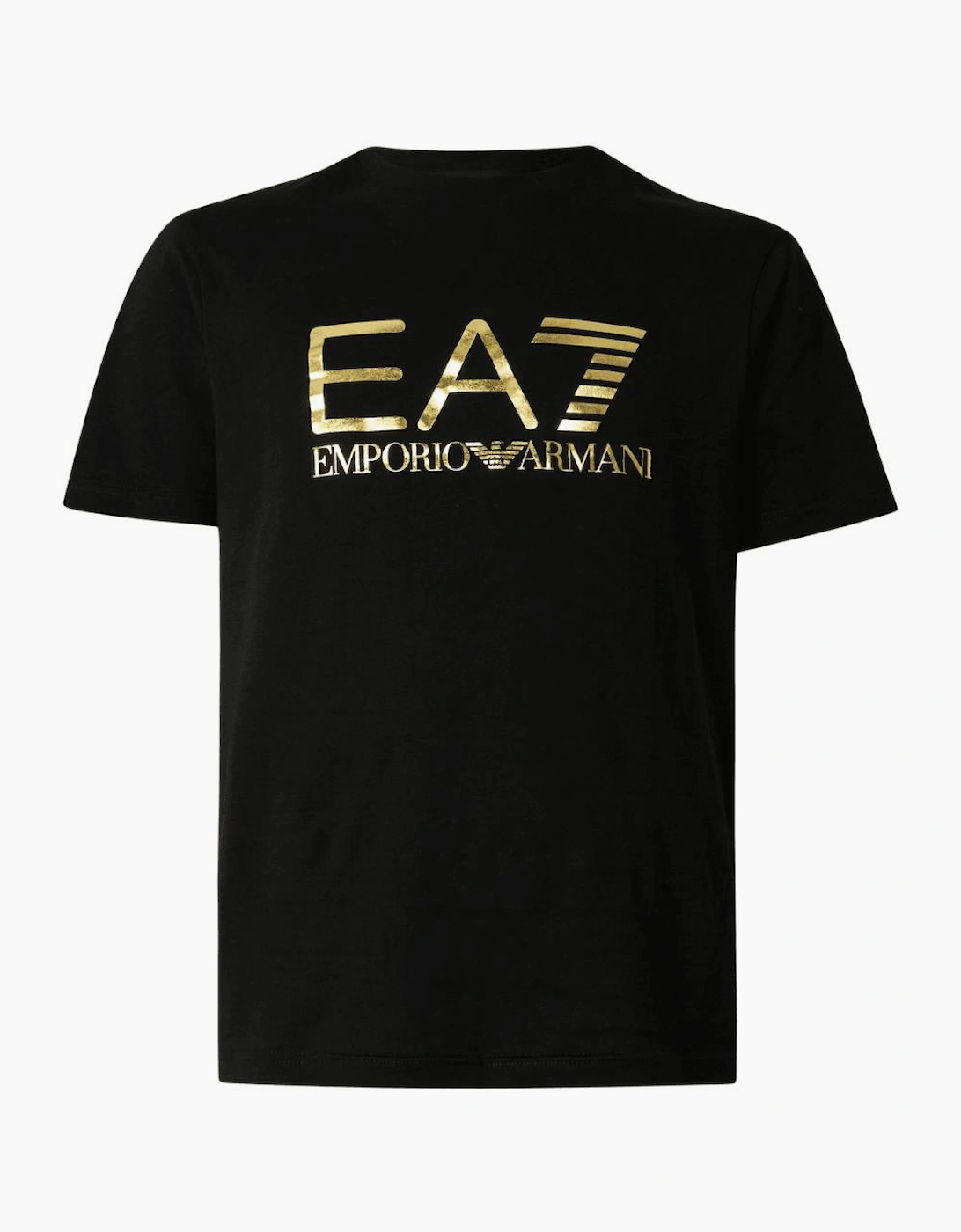 Foil Logo Black/Gold T-Shirt, 4 of 3