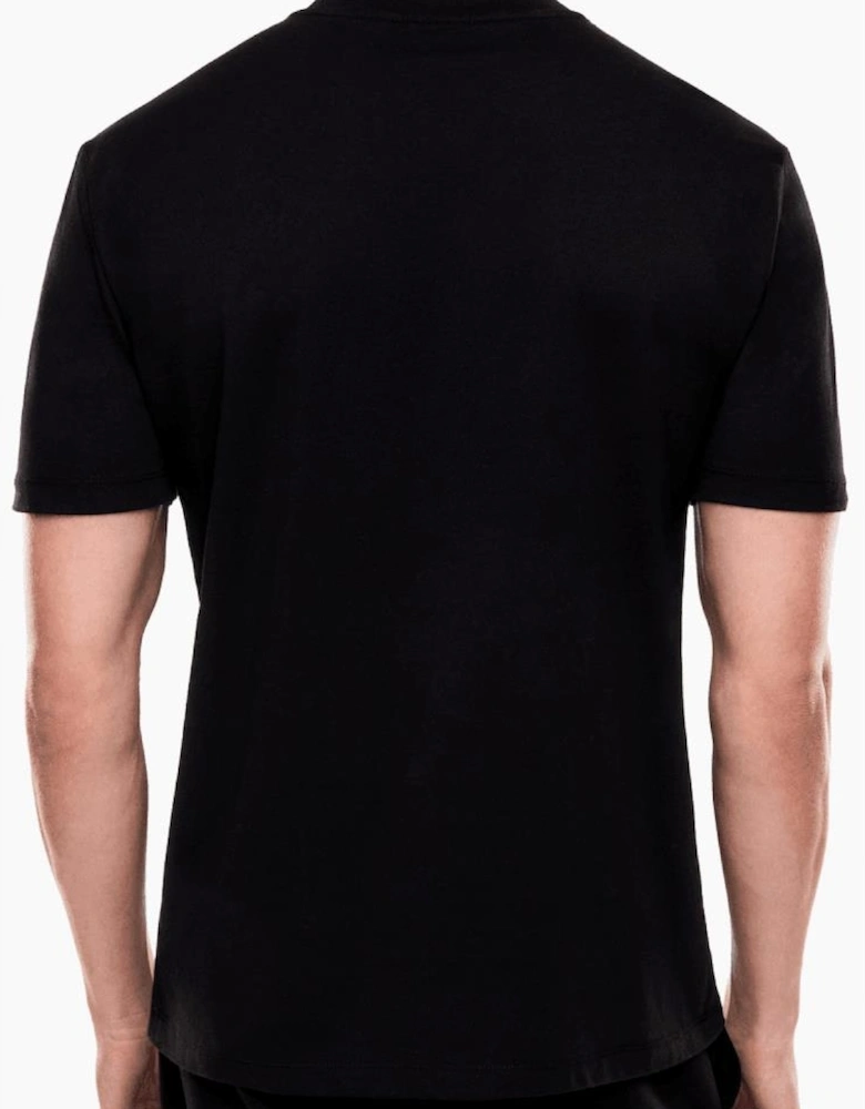 Premium Cotton Graphic Black/Gold T-Shirt