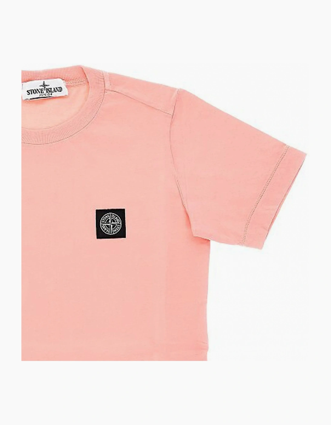 Kids Patch Logo Tee Pink