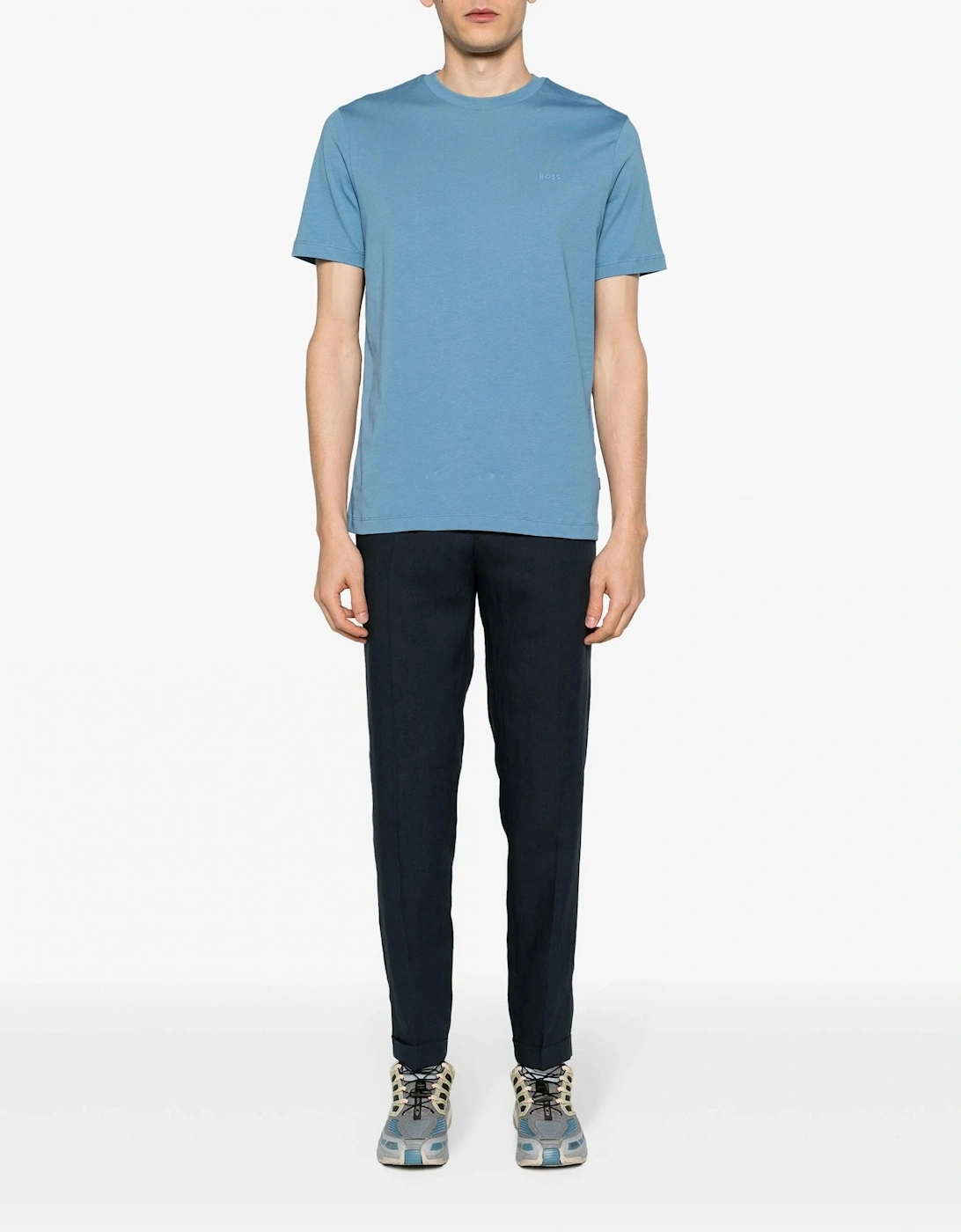 Boss Hugo Boss Men's Thompson 1 T-Shirt Blue