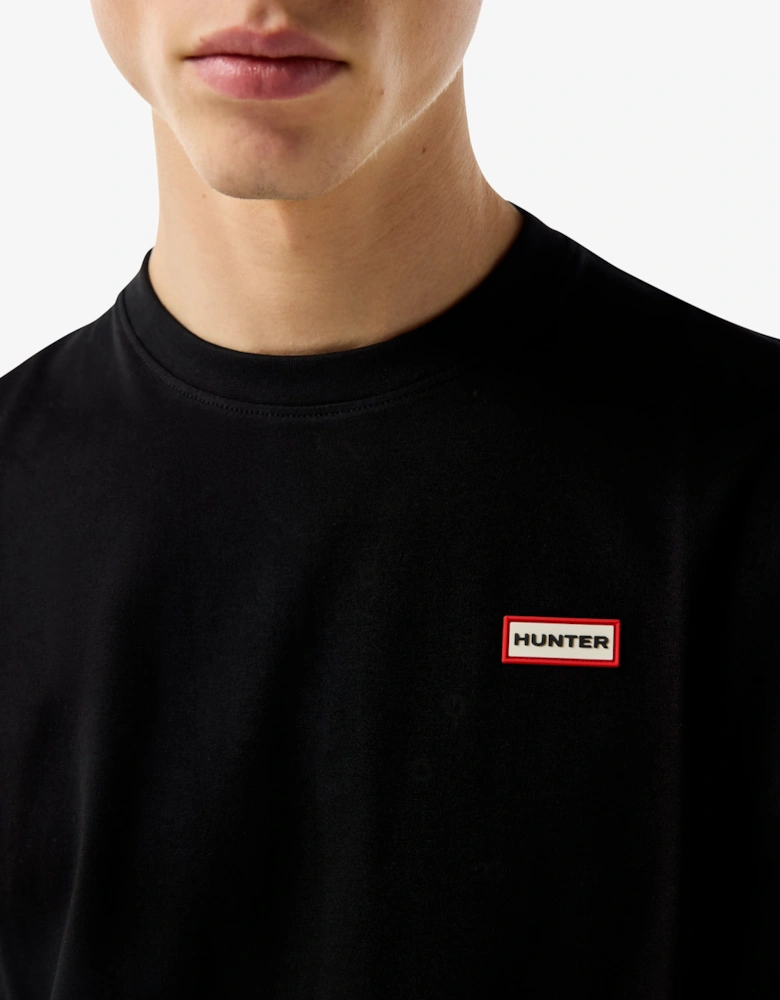 Red Label Essentials Mens Logo T-Shirt - Black