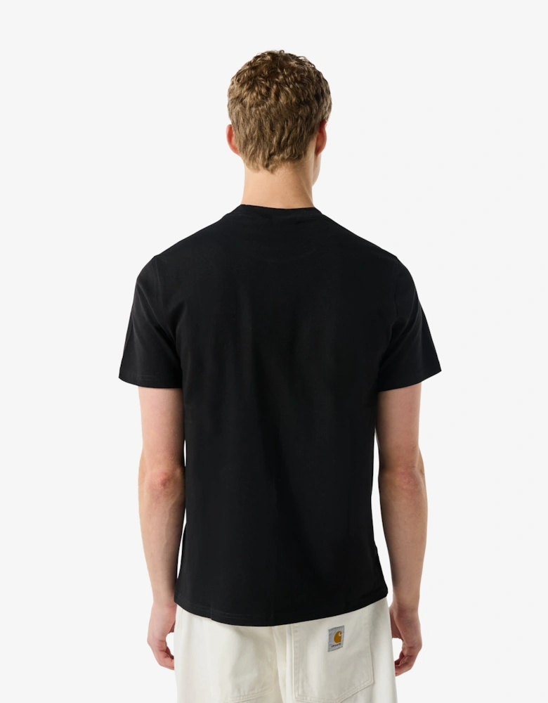 Red Label Essentials Mens Logo T-Shirt - Black