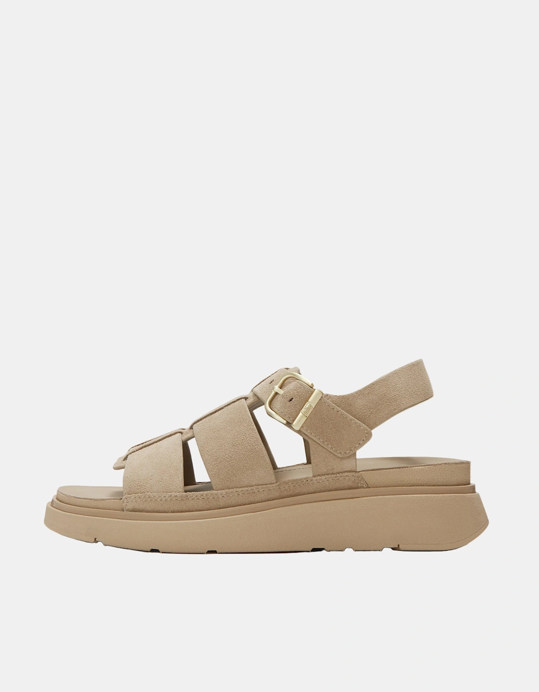 FitFlop Womens GEN-FF Suede Fisherman Sandals - Cappuccino 923