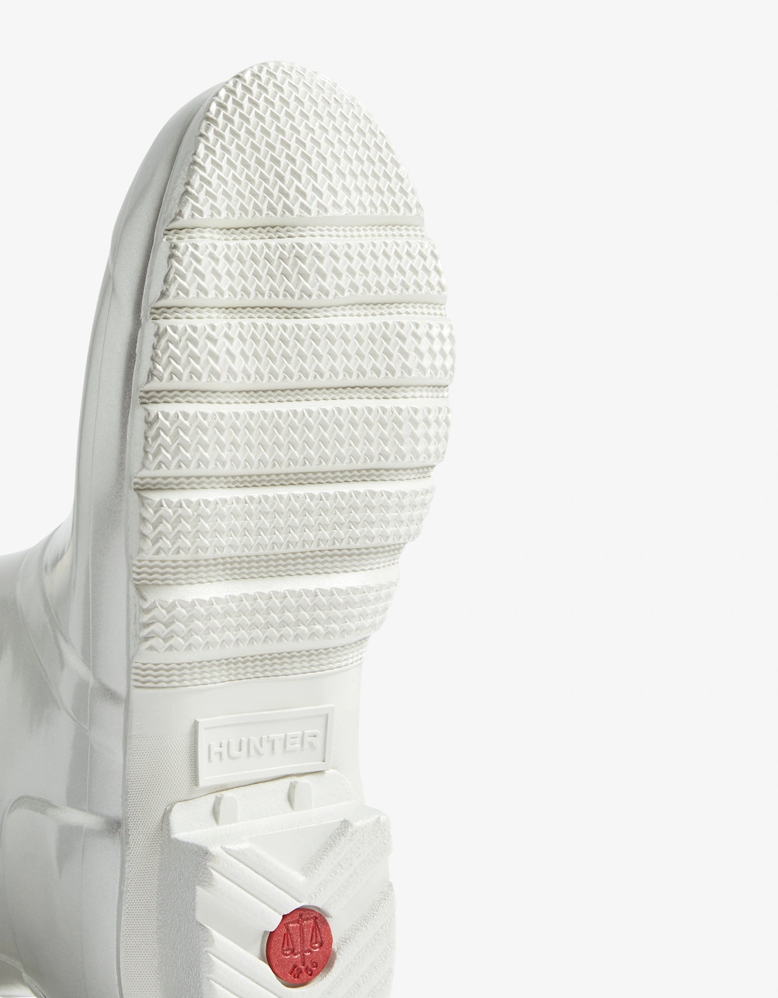 Womens Original Metallic Cowboy Boot Wellies - Silver