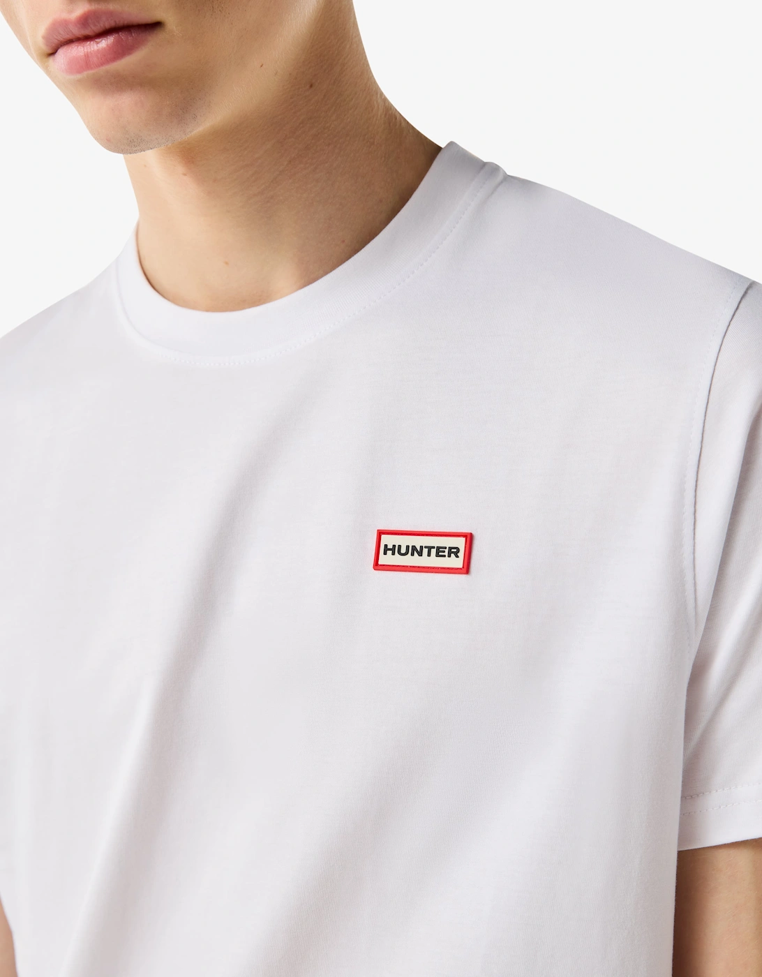 Red Label Essentials Mens Logo T-Shirt - White