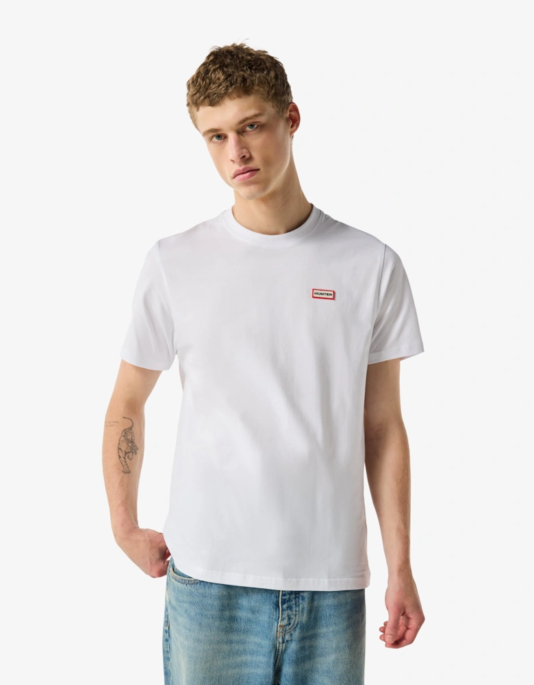 Red Label Essentials Mens Logo T-Shirt - White