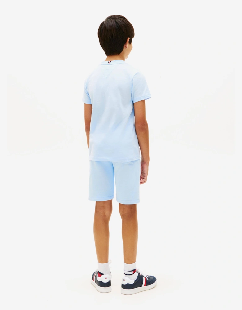 Boys Essential Short Set in Blue