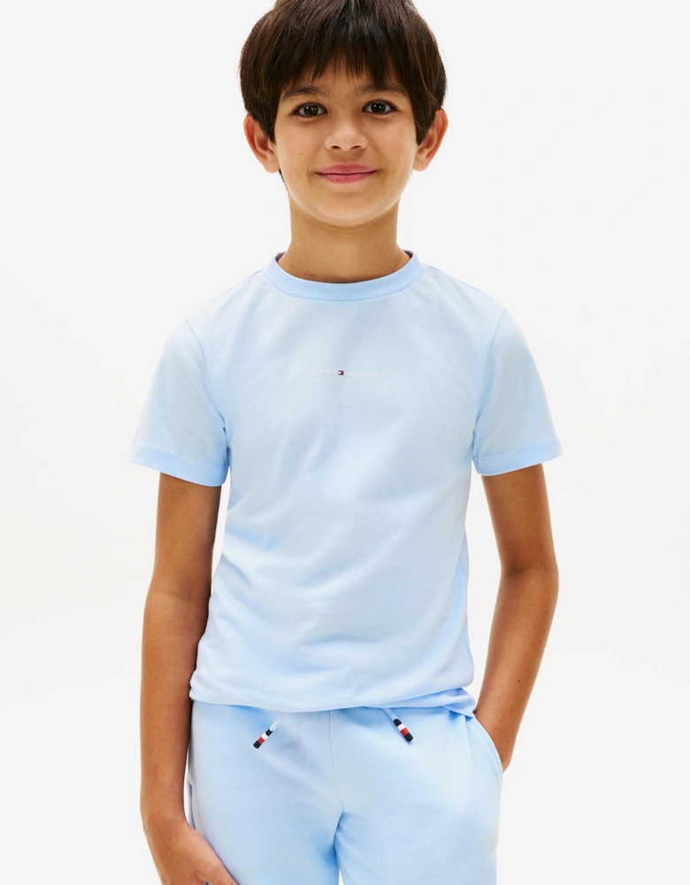 Boys Essential Short Set in Blue