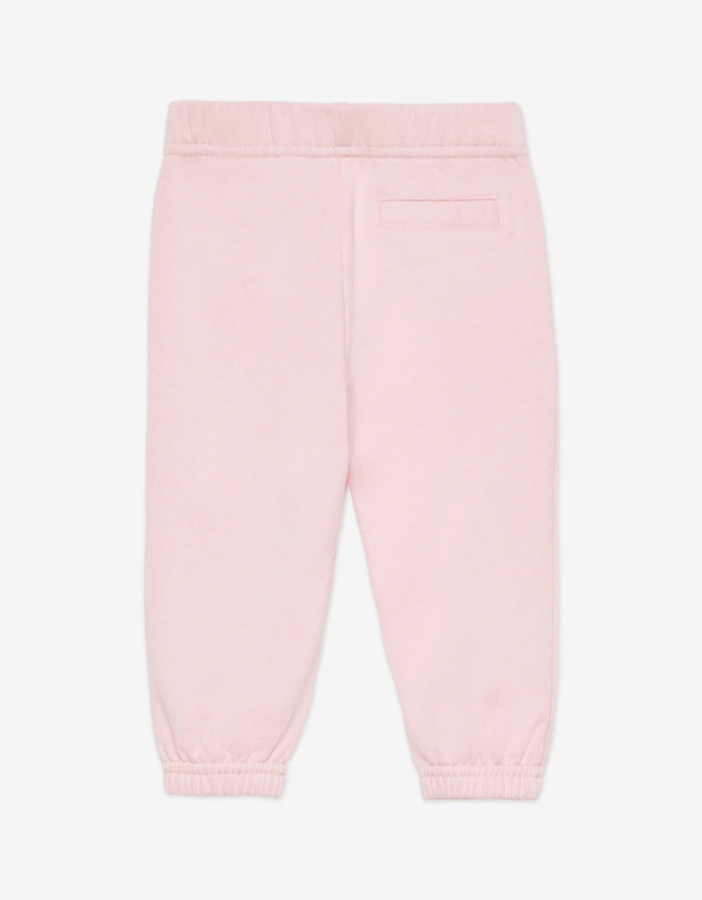 Baby Girls Overlogo Joggers in Pink
