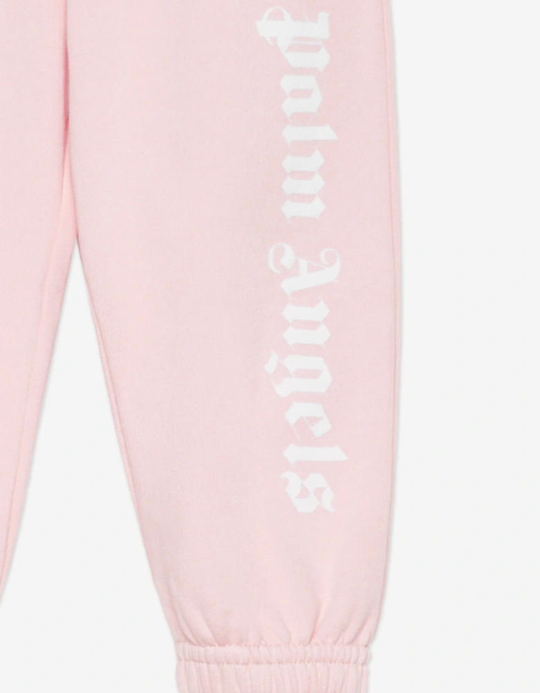 Baby Girls Overlogo Joggers in Pink