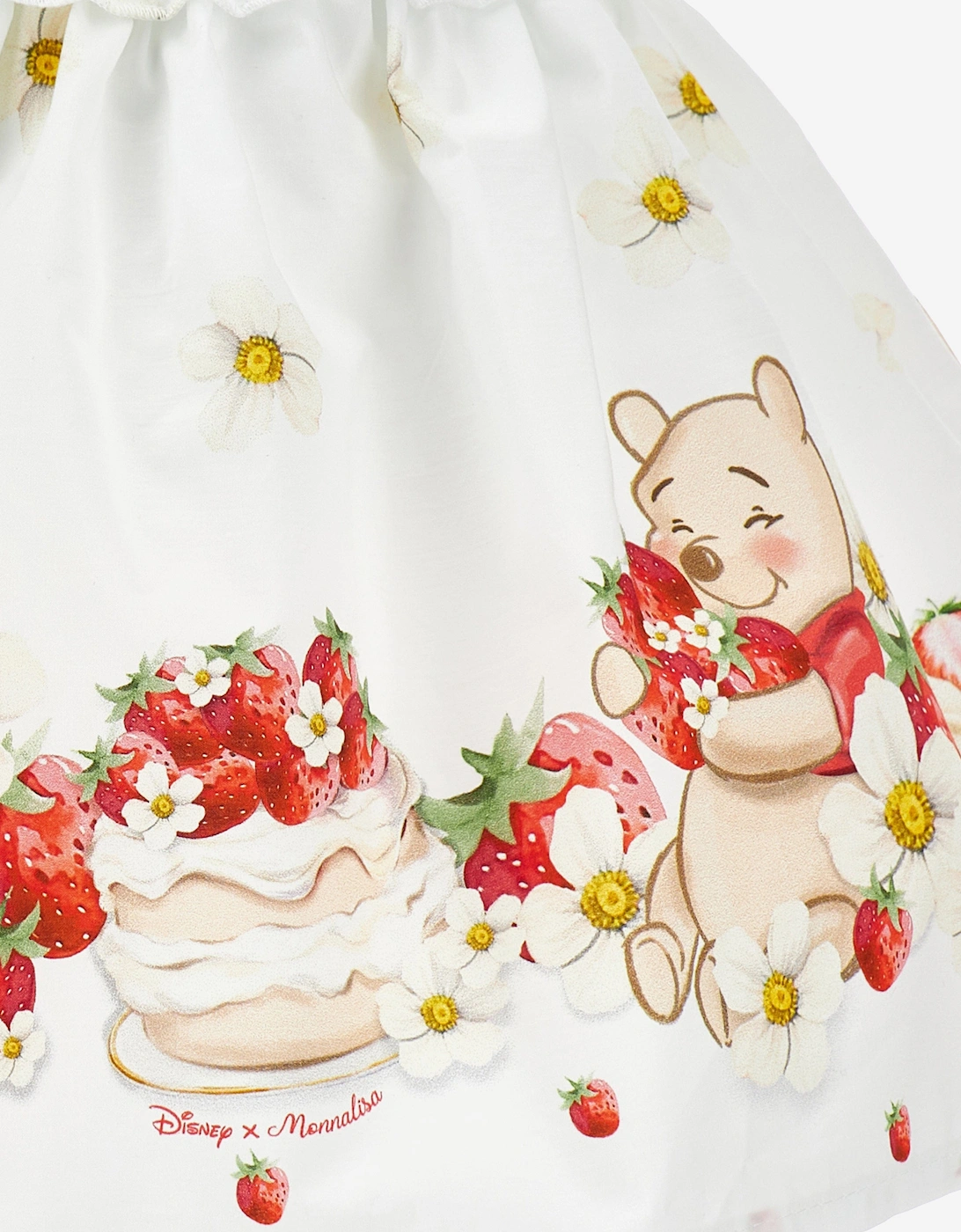 Monnalisa Baby Girls Winnie the Pooh Skirt in White