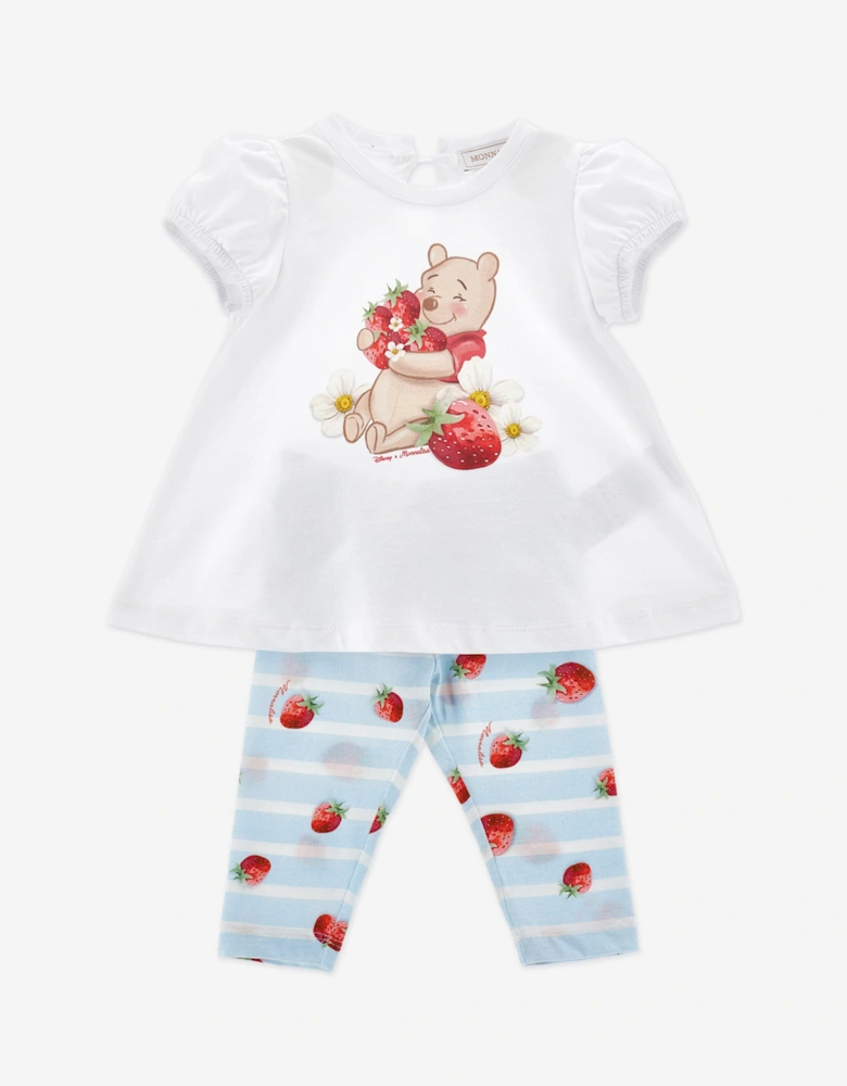 Baby Girls Winnie the Pooh Leggings Set in Blue