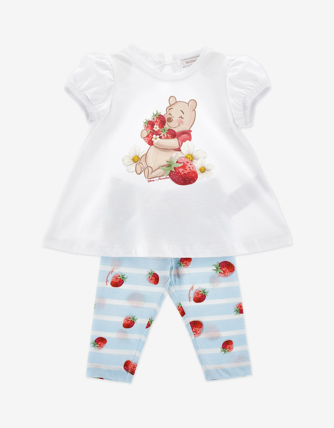 Baby Girls Winnie the Pooh Leggings Set in Blue, 4 of 3