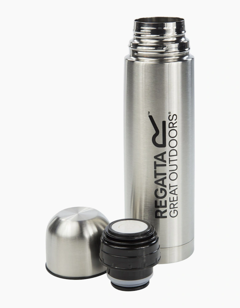 Regatta Outdoors 0.5 Litre Vacuum Camping Travel Mug Flask - Silver
