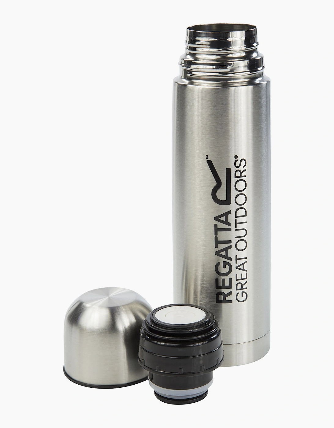 Regatta Outdoors 0.5 Litre Vacuum Camping Travel Mug Flask - Silver